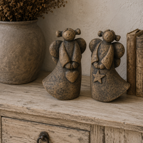 Brynxz set of 2 angels ballerina - Majestic Brown
