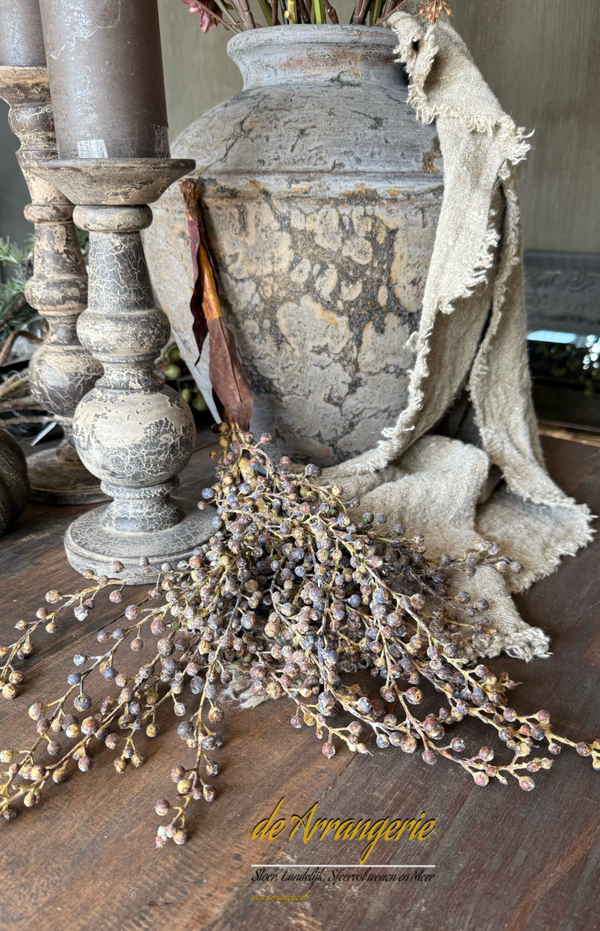 kunst dadeltak half ingedroogd- bruin/grijs