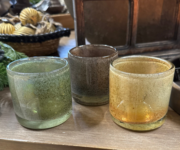 Brynxz cylinder windlichten - 3 kleuren / 2 maten