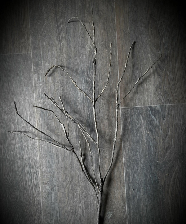 Tak, sober bruin, flexibel, 80cm