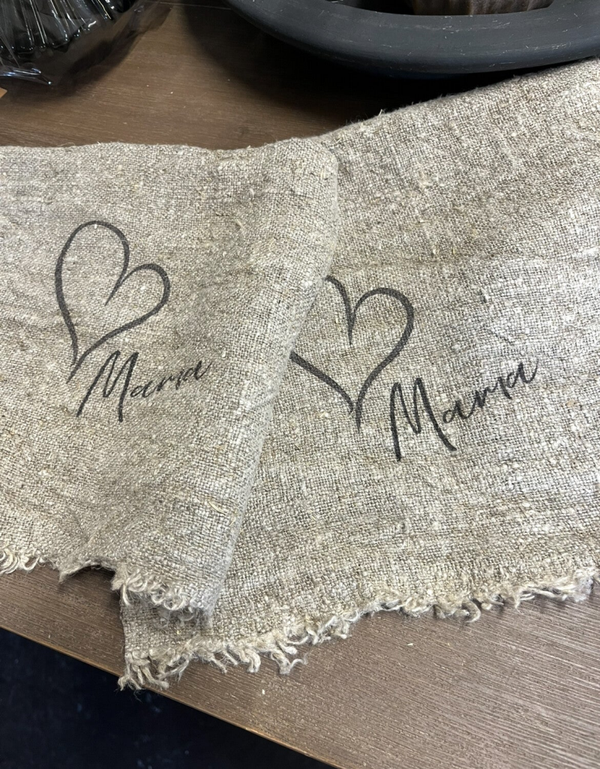 Shabby doek ❤️ mamma