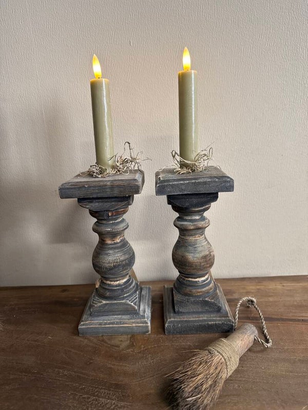 Houten kandelaars - model ZL