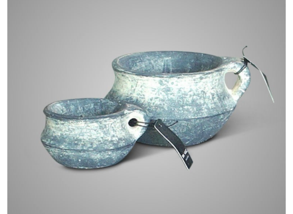 Brynxz set van 2 tealight cups ancient clay