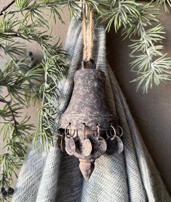 Hanger met muntjes in old grey (030)