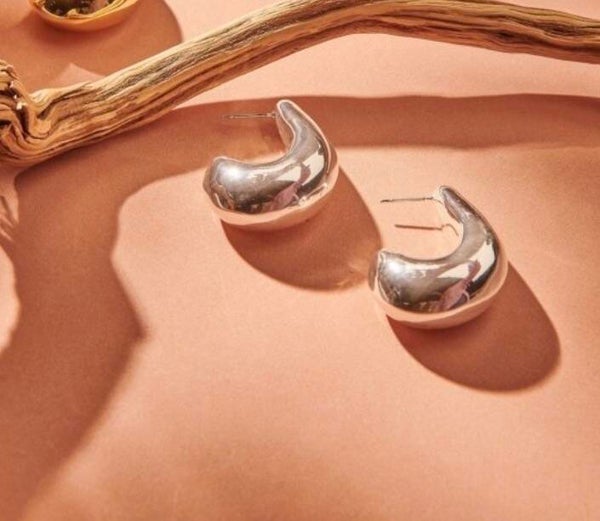 BIBA zilverkleurige stekers