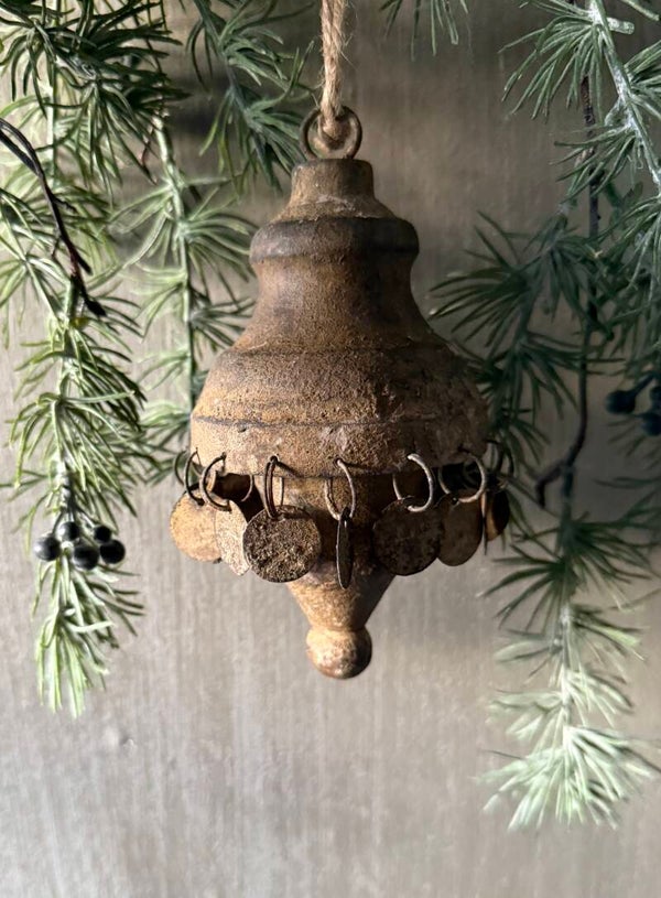 Hanger met muntjes in Old Brown (33)