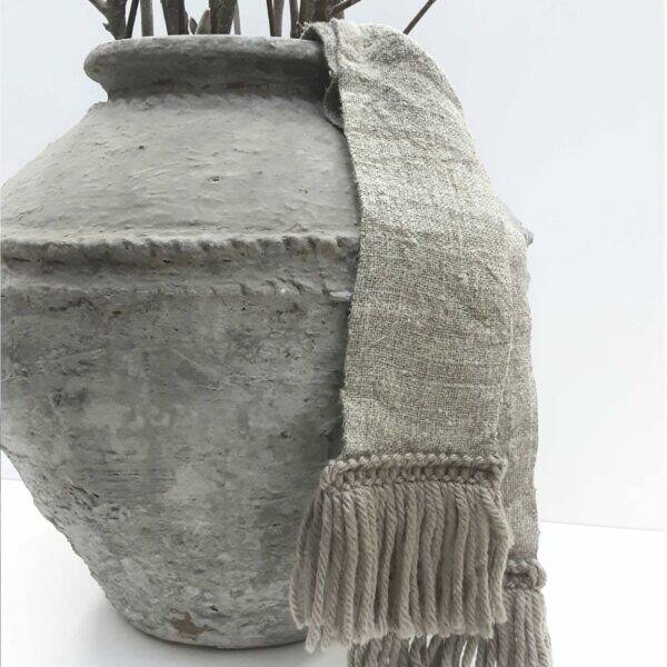 Shabby lint met franjes