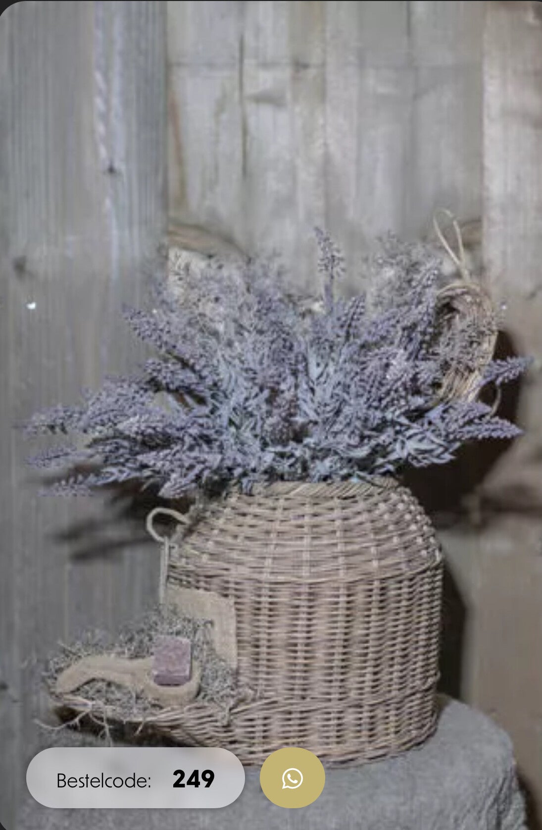 Wanddoek 40x60cm nr 249