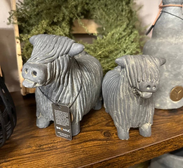 BRYNXZ  set van 2 Schotse hooglanders