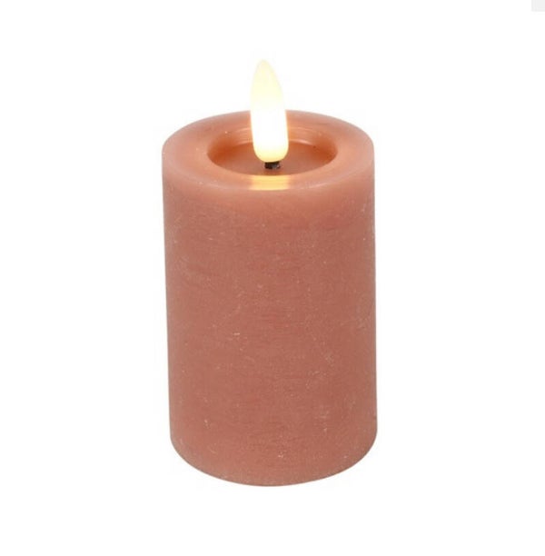 Led mini stompkaars rustiek oud roze