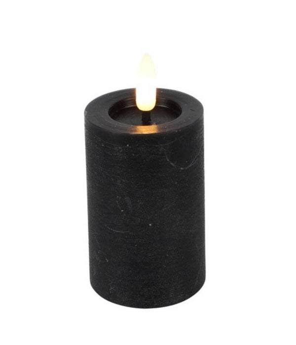 Led mini stompkaars rustiek zwart