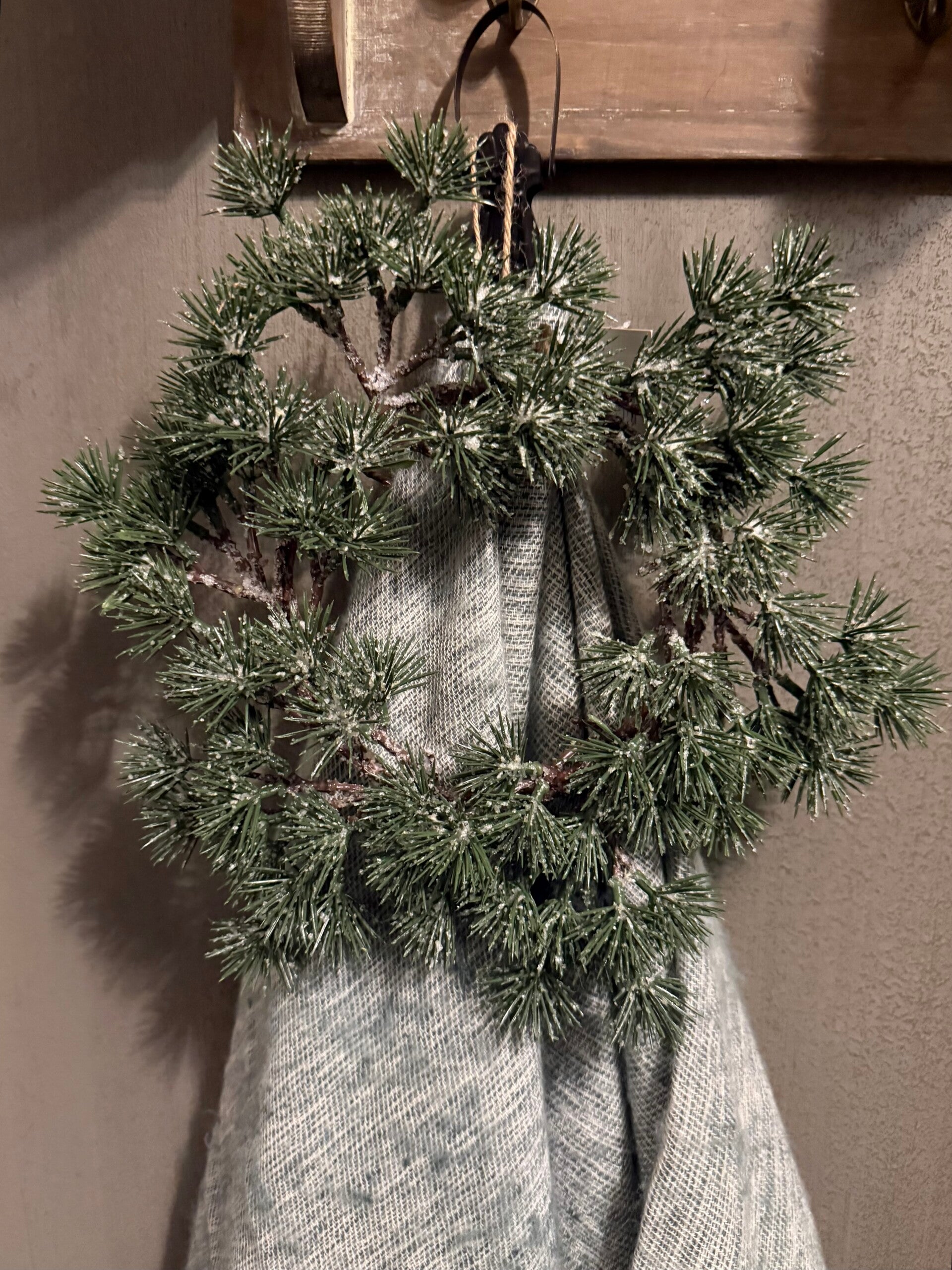 Lariks krans 30cm kunst