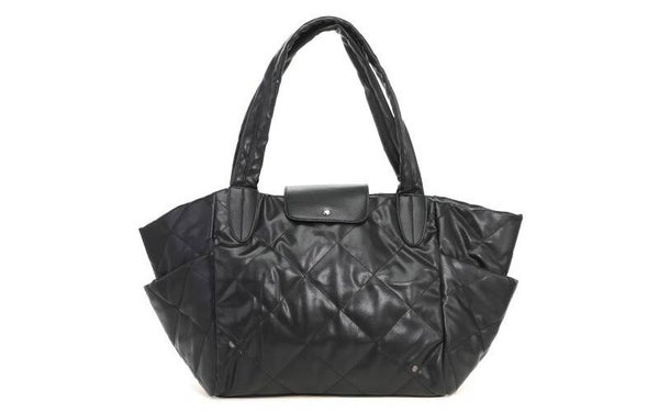 La Plata schoudertas/shopper - zwart