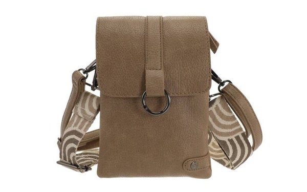 Hartford telefoontasje taupe