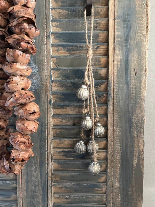 Tros hanger 6 balletjes