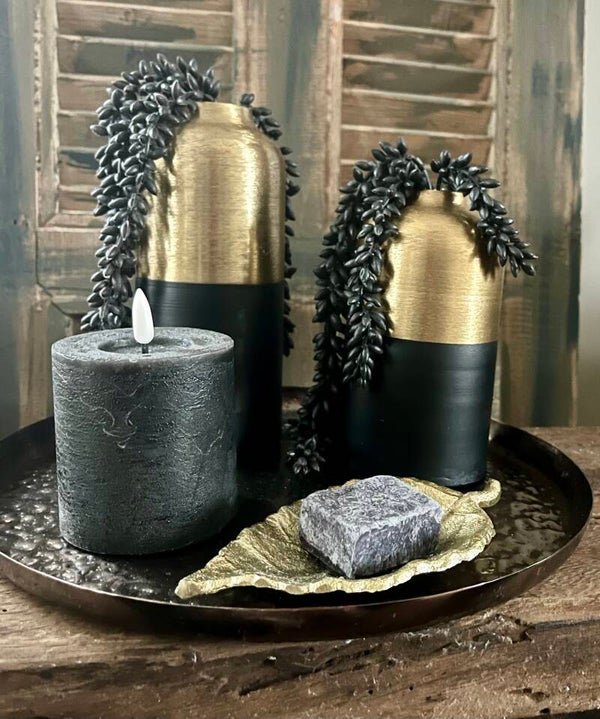 Complete Chique stoere set black & gold