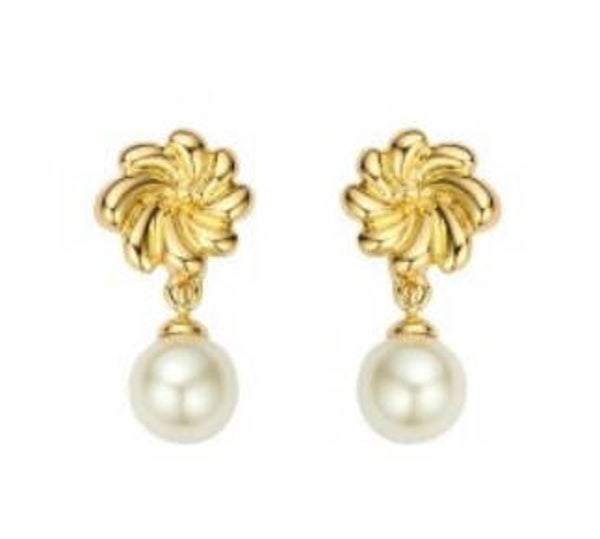 BIBA oorbellen met parel