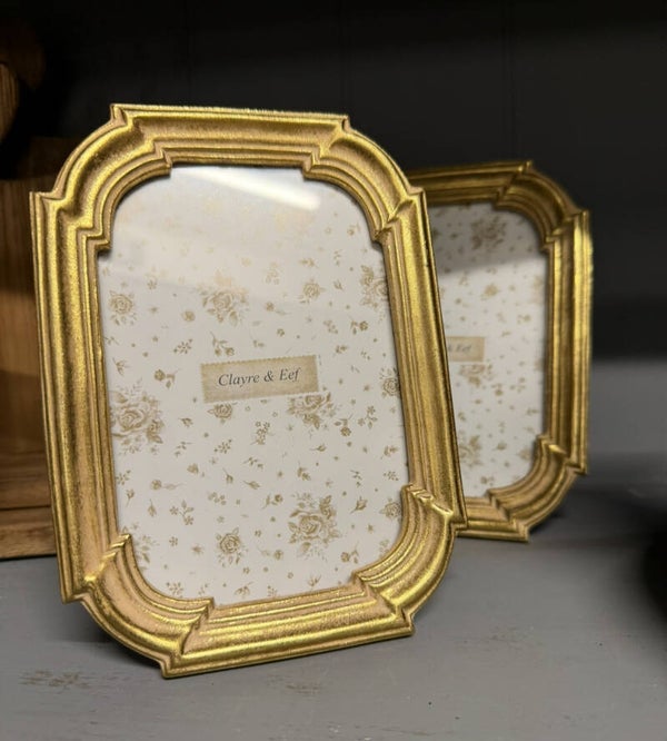 Fotolijstje Clayre & Eef, goudkleurige lijst