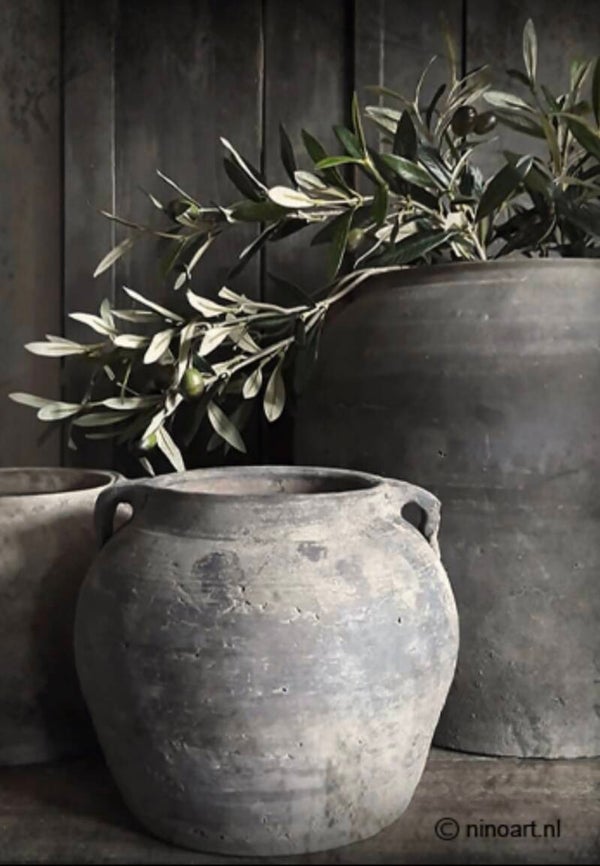 Deco bordje olijf, met ophang bevestiging