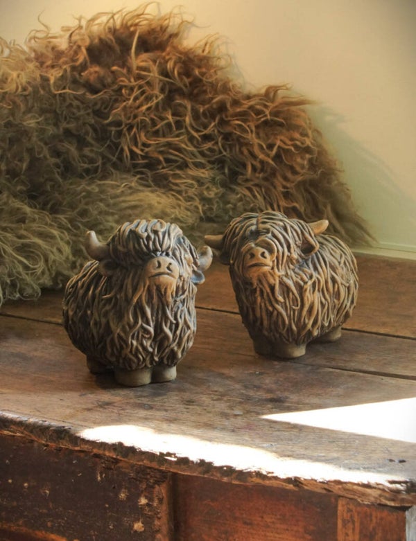 BRYNXZ, set v 2  hooglanders,  maj. Brown