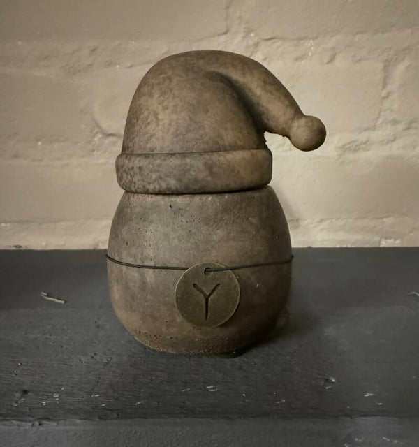 Brynxz tealightcup snowman hidden face