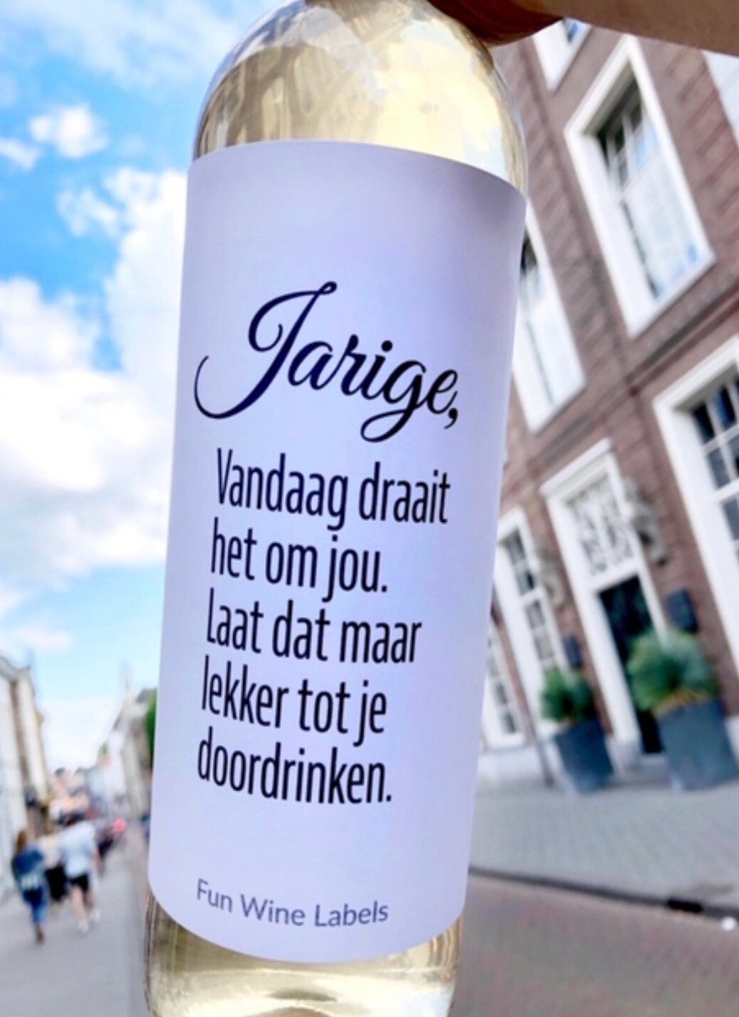 Wine label - jarige