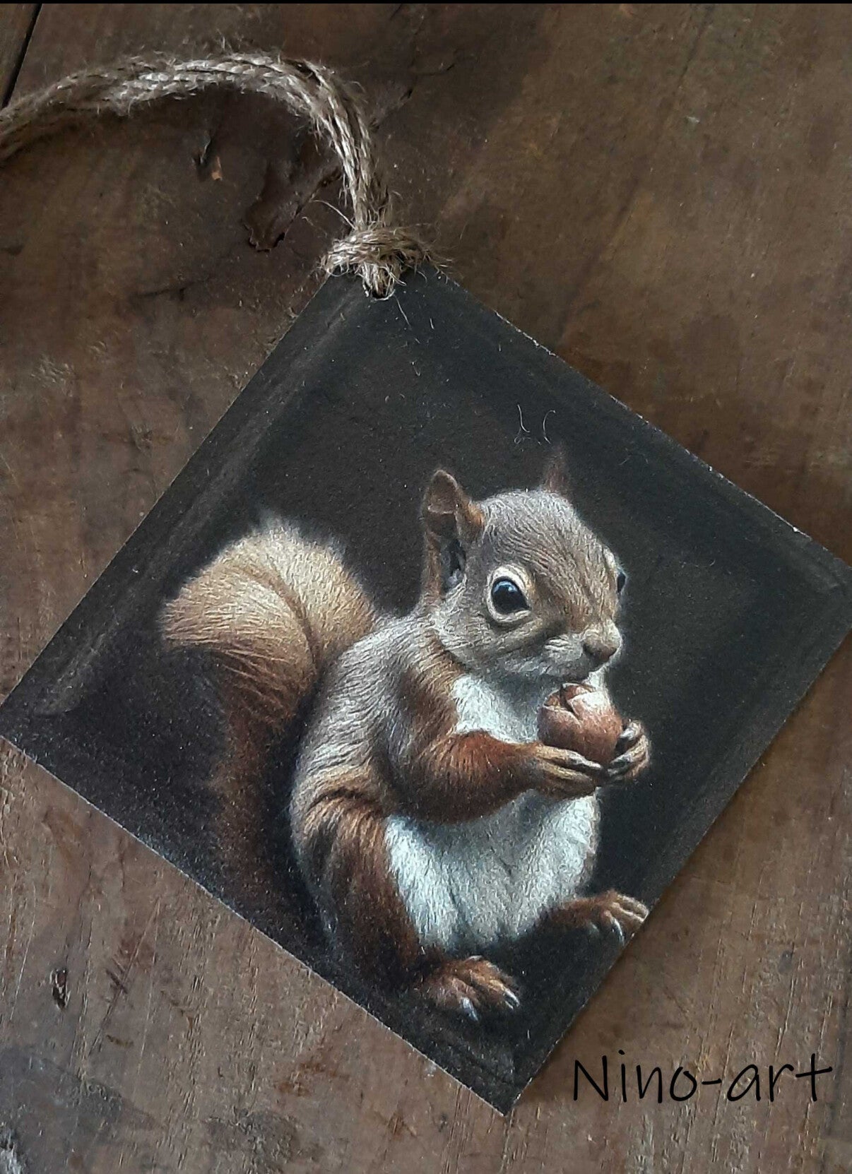 Mini deco hanger eekhoorn