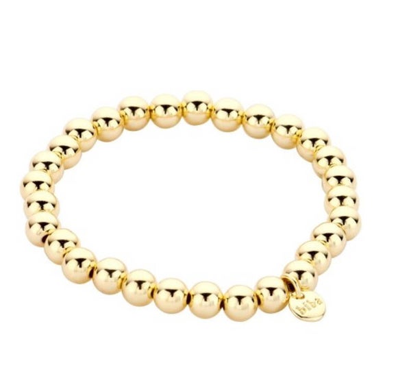 BIBA goudkleurige kralen armband - forever classics