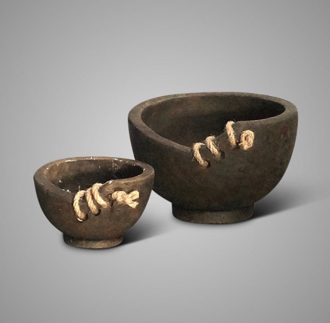 BRYNXZ set van 2 tealight cups - Maj Brown