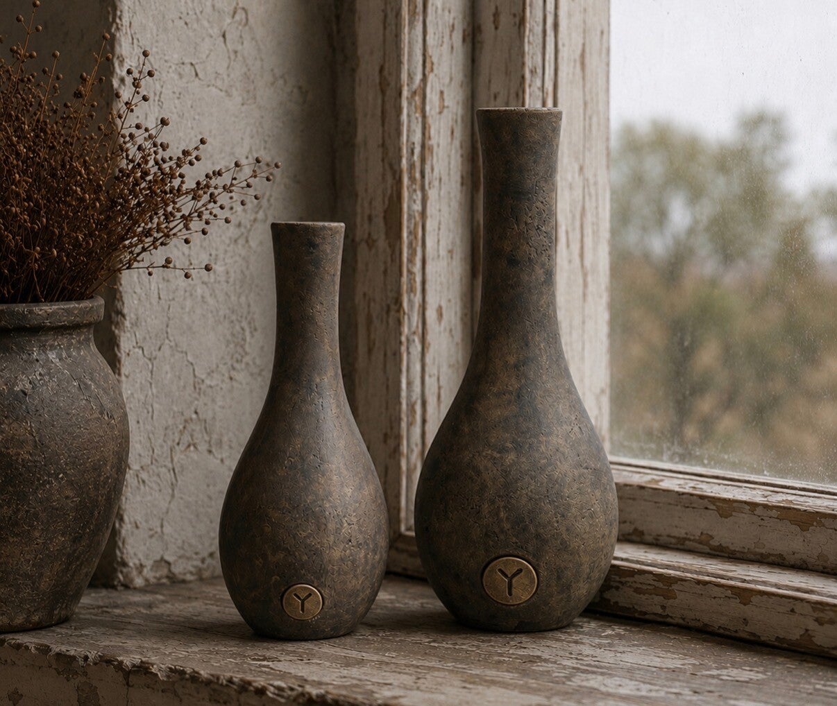 Brynxz tall bolvase M & L - Maj Brown