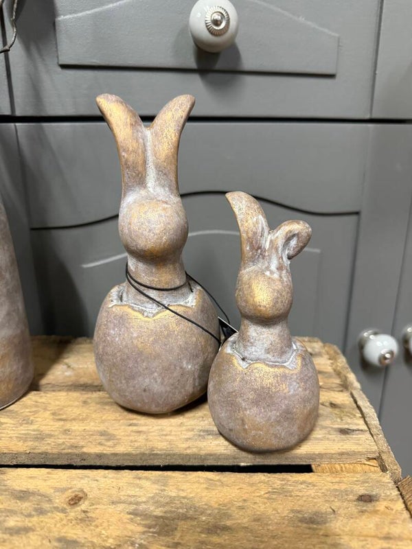 BRYNXZ. Setje van 2 haasjes uit ei Jewel