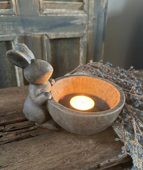 BRYNXZ waxine houder haas surprise - Maj brown