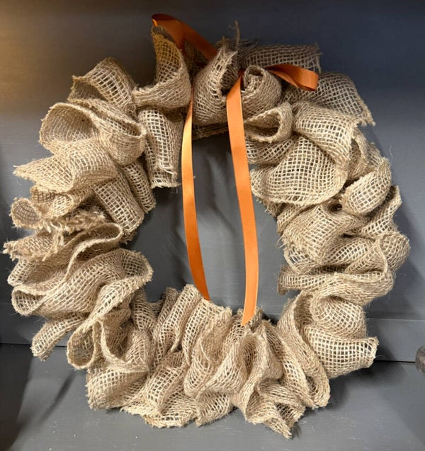 Jute krans 35cm