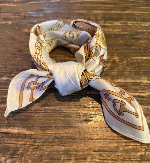 Sjaaltje Hermes print - 70x70cm