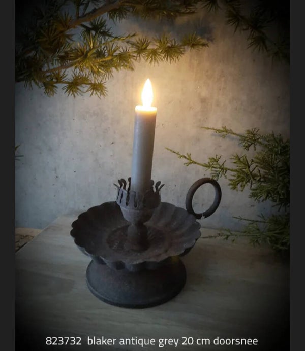 Blaker kandelaar antique grey