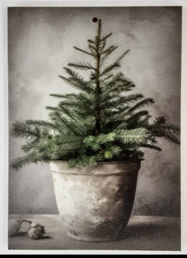 Deco bordje kerstboom