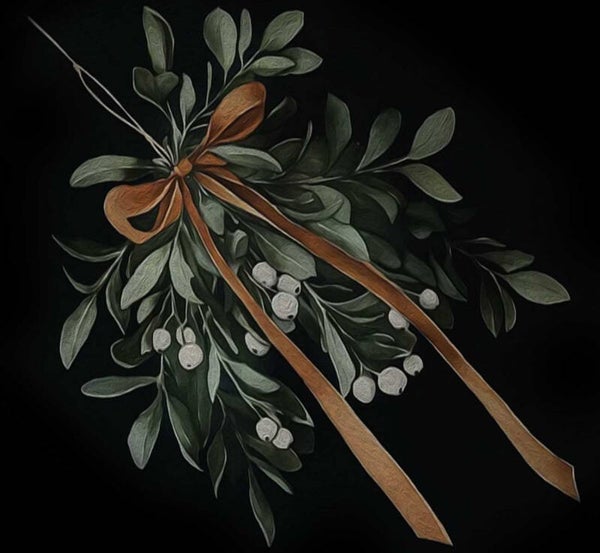 Mini deco hanger mistletoe