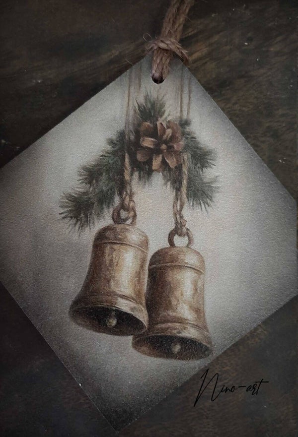 Mini deco hanger klokken smal