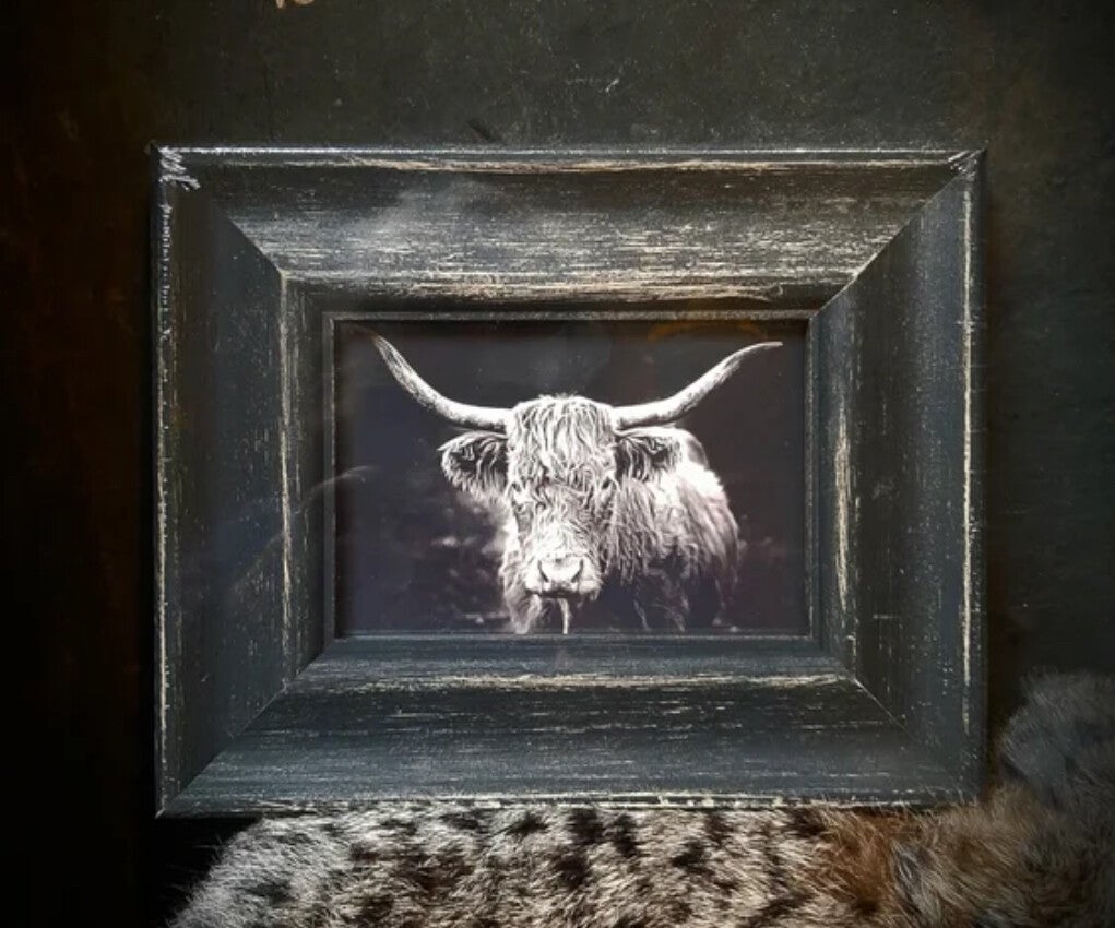 Fotolijstje antique black S