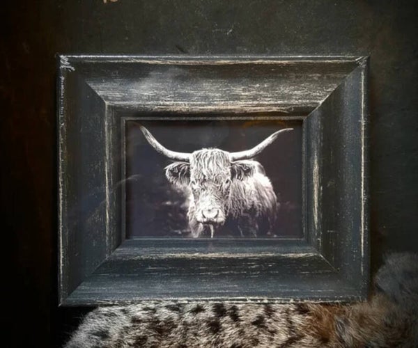 Fotolijstje antique black S