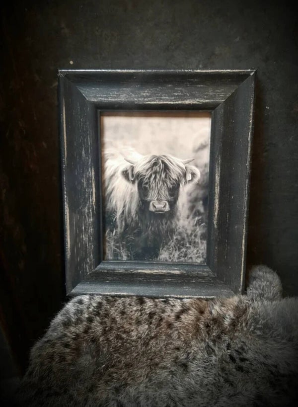 Fotolijstje antique black L