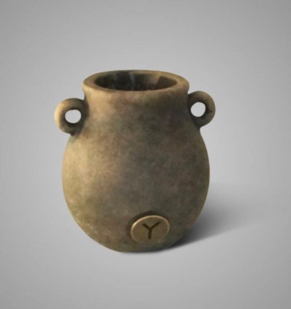 Brynxz klein potje met 2 oren in Maj Brown