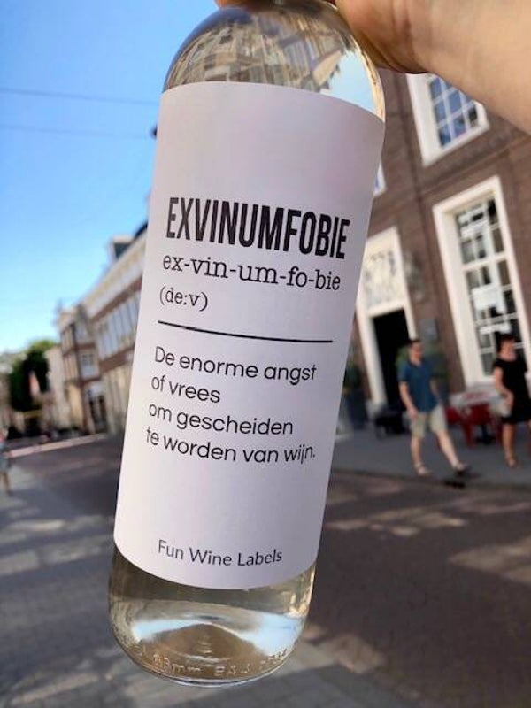 Wine label - exvinum