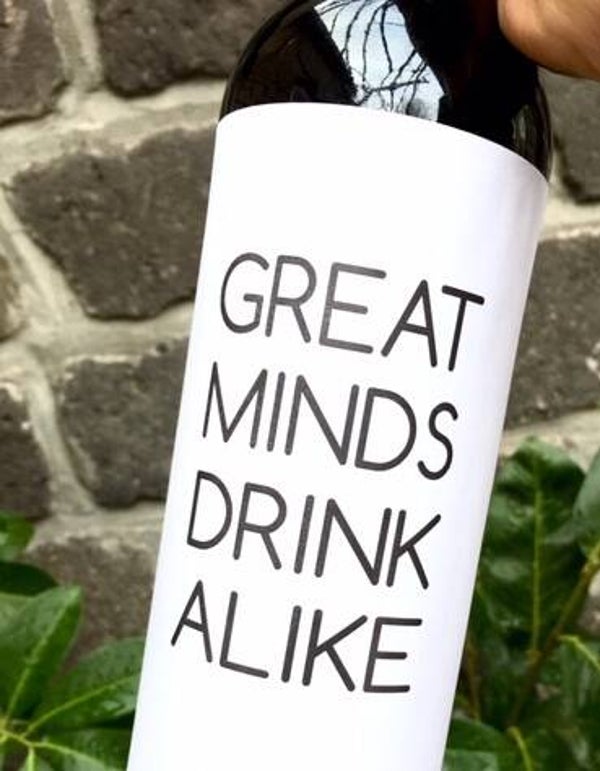Wine label - Great Minds