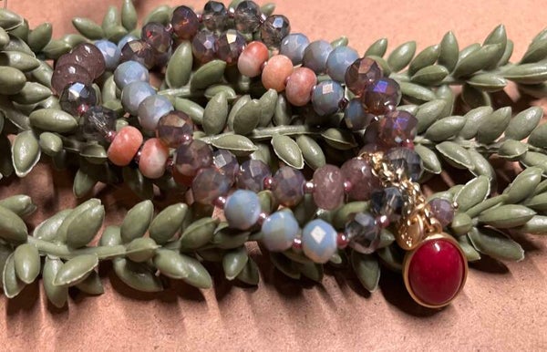 BIBA ARMBANDEN SET GLEAMING Red