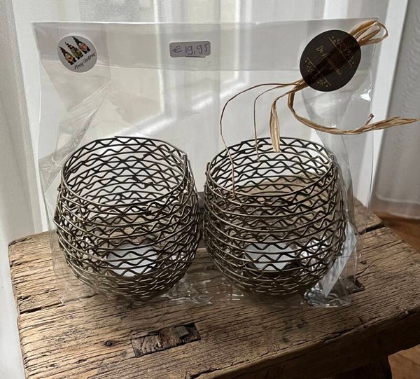 Cadeausetje waxinehouders antique brons