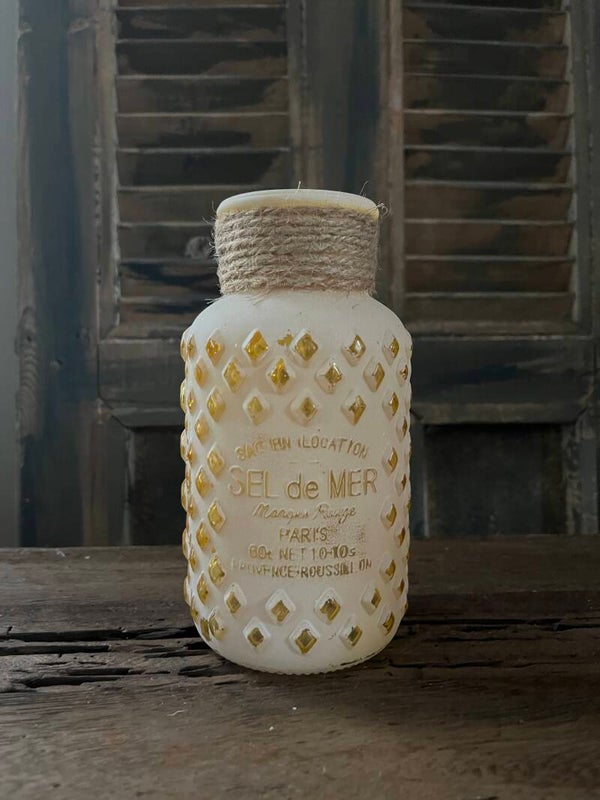 SALE - Vintage flesje / vaasje sel de mer