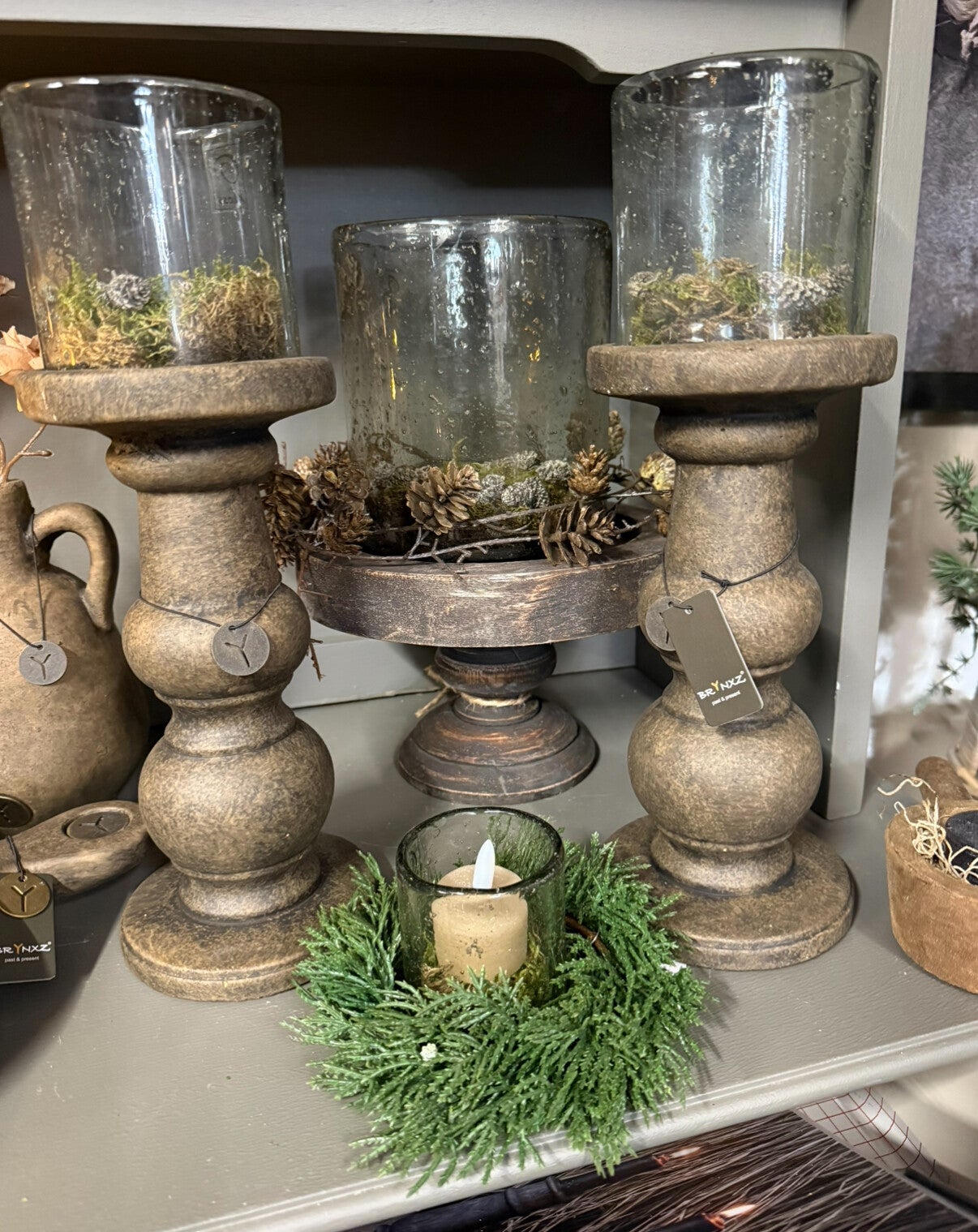 Brynxz balluster kandelaar grandeur Majestic brown