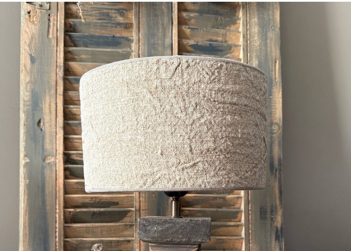 Shabby lampenkap - 2 maten