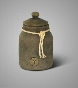 Brynxz pot and top with rope maj brown - M